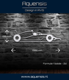 Formule 1 bolide 2D