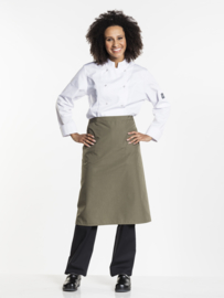 APRON DARK OLIVE W100 - L70 chauddevant 40582