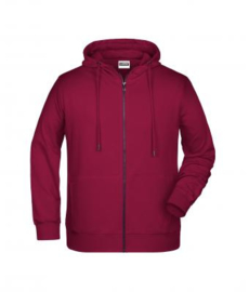 Men's Zip Hoody James Nicholson 8026