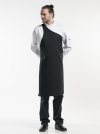 BIB APRON BUTCHER BLACK W90 - L100 Chaud Devant 69799