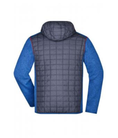 Men's Knitted Hybrid Jacket James Nicholson JN772