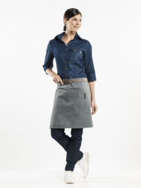 APRON FORENE GREY DENIM W70-L50 chauddevant 85499