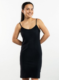 Dress Camomille Black 840 Chaud Devant