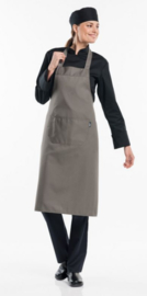 Chaud Devant Bib Apron Khaki W75-L100 52488