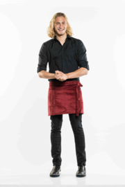 APRON RED VELVET W80 - L45 chauddevant 85699