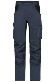 Werkkleding Stretch werkbroek Slim Line James Nicholson JN1812