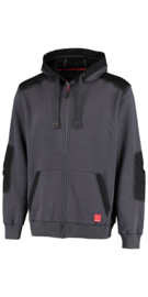 Hardwearing hoodie met full zip en CORDURA® versteviging Ballyclare Workwear 38301/803