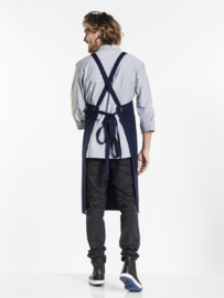 BIB APRON NORDIC CROSS BLUE W75 - L100 Chaud Devant 55299