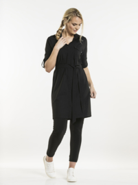 DRESS GINGER BLACK 822 Chaud Devant