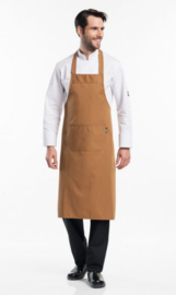 Chaud Devant Bib Apron Camel W75-L100 50388