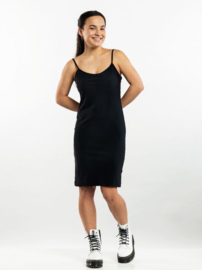 Dress Camomille Black 840 Chaud Devant