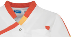 Pleun Zorgjas De Berkel B3341326489 wit/rood/oranje