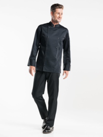 CHEF JACKET ROMA BLACK chauddevant 269