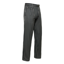 Koksbroek RBR824 navy-beige chalkstripe B7979312793 De Berkel Robini