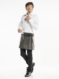 APRON REGULAR MOONSHINE BLACK W70 - L40 chauddevant 87999