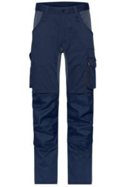 Werkkleding Stretch werkbroek Slim Line James Nicholson JN1812