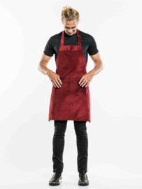 BIB APRON RED VELVET W70 - L85 Chaud Devant 51799