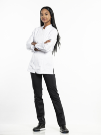 CHEF JACKET LADY MONZA WHITE chauddevant 952