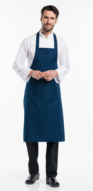 Chaud Devant Bib Apron Navy W75-L100 54488