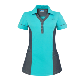 De Berkel Polo Trix B3482661180 turquoise/denim