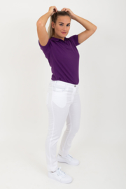 Ella slim fit wit 20261A