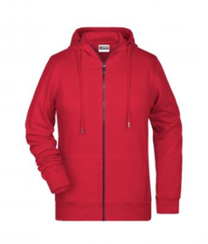 Ladies' Zip Hoody James Nicholson 8025