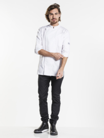 CHEF JACKET BIKER SFX WHITE chauddevant 914