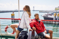 Softshell jas maritim dames James Nicholson JN1077