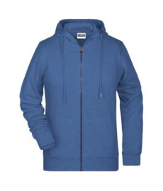 Ladies' Zip Hoody James Nicholson 8025