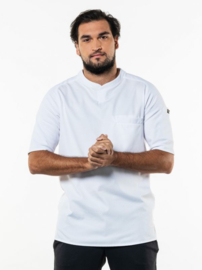 Chef Jacket T-Shirt Valente UFX White 943 Chaud Devant