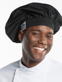 HEADWEAR CHEF HAT NERO ONE SIZE chauddevant 31499