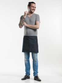 APRON MULTIPOCKET BLUE DENIM 16" W90 - L40 chauddevant 48799