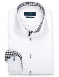 LCF Ledub Overhemd 8038522 Tailored Fit lange mouw