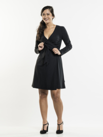 DRESS VANILLA BLACK 819 Chaud Devant