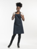 BIB APRON PLAIN BLUE DENIM 31" W70 - L80 Chaud Devant 50599