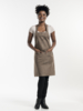 BIB APRON BASE MUD DENIM W70 - L75 Chaud Devant 69499