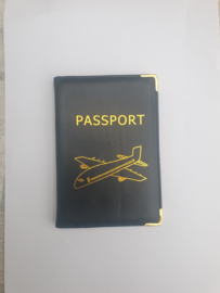 Paspoort hoes zwart