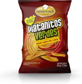 Gourmet Platanitos Verdes   chile limon