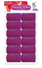Annie Magnetic Roller  1 3/4 inch 12 pack  morado / Purple