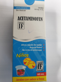 Jarabe / Siroop Acetaminophen 125mg / 60ml