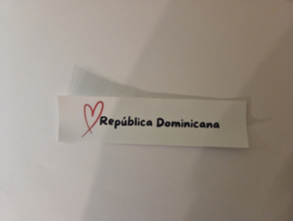 Republica Dominicana Sticker