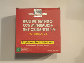 Multivitaminico Con minerales + antioxidantes DF por pastilla