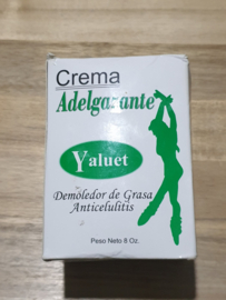 Crema Adelgazante Yaluet 8oz