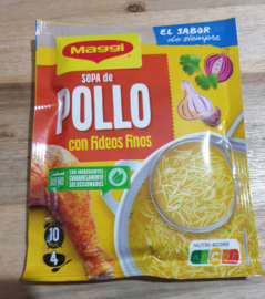 Maggi  sopa de pollo con fideo  