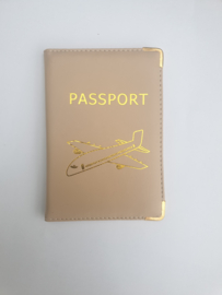 Paspoort hoes Crème