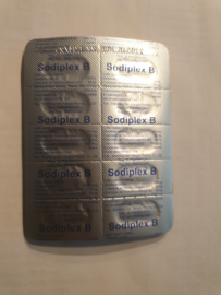 Sodiplex 3 100mg por blister (10 pastillas)
