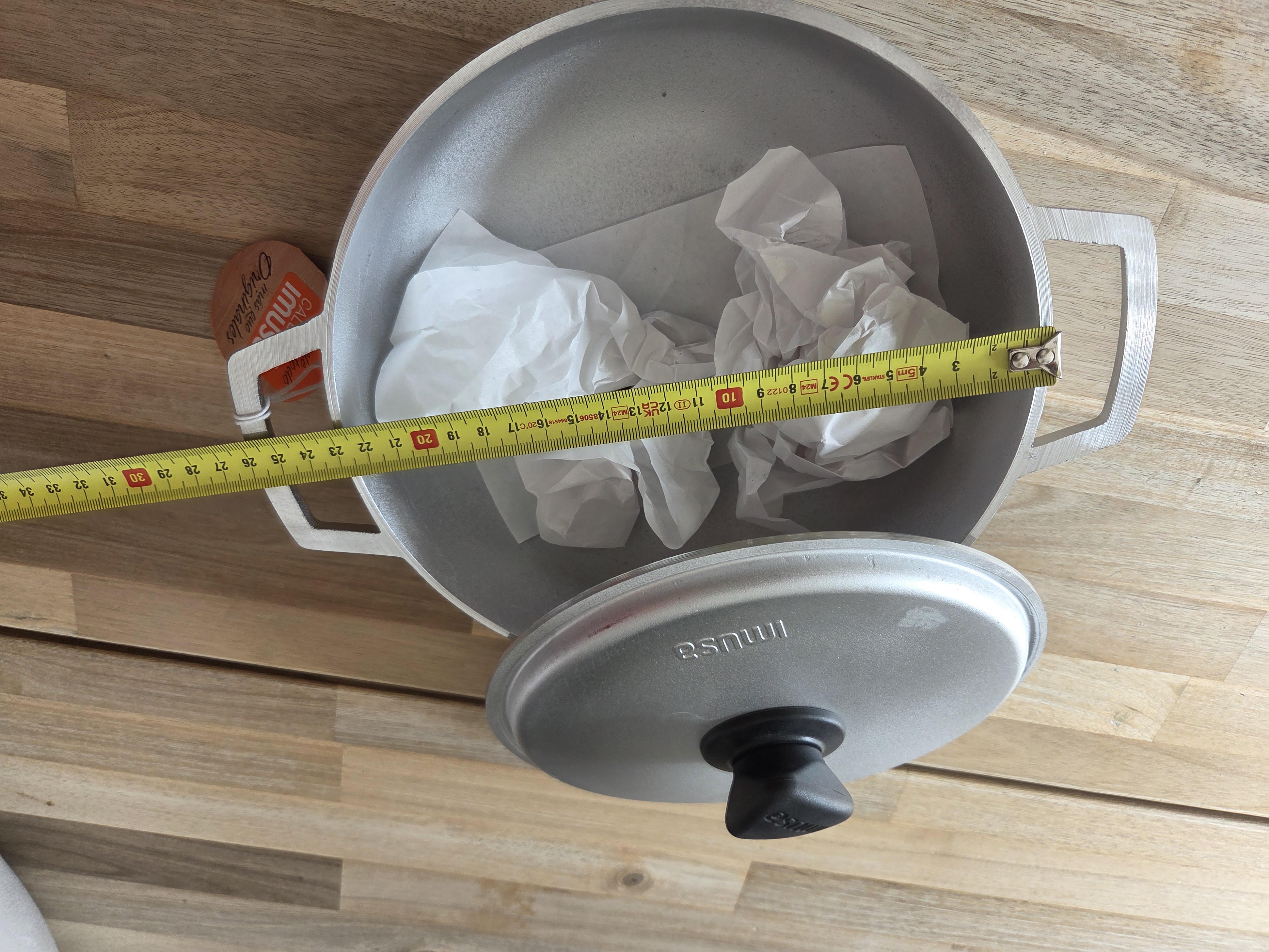 Imusa  caldero 22 cm  -  2.5 ltr