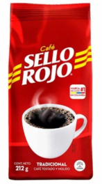 Sello Rojo Café tostado y Molido