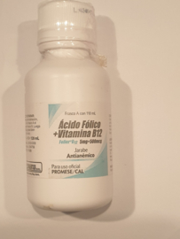 Jarabe / Siroop ácido Fólico + vitamina B12