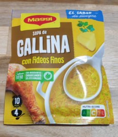 Maggi sopa de Gallina con fideo